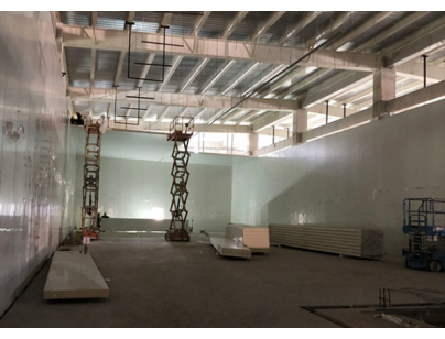 四川远大蜀阳5000m3血液制品低温冷藏库新工程案例