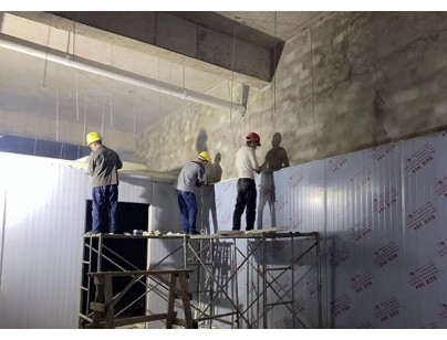 成都林道花海酒店800立方米中央厨房冷库建设方案