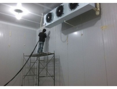 武汉蒙牛乳业1200立方乳制品冷库（食品保鲜冷藏库）工程案例