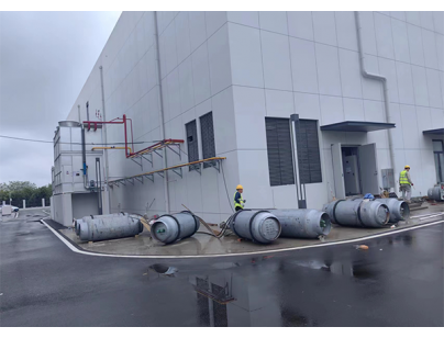 四川眉山35000立方米食品储藏加工配套冷链物流冷库建造工程