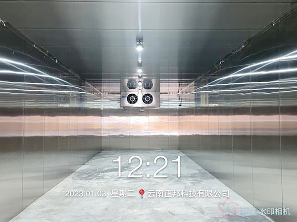 汽车锂电池电解液存储方案：IIBT4防爆冷库建造