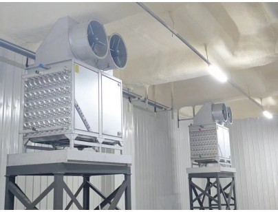 吉林珲春125000m3海洋经济产业园食品物流冷库建造工程案例