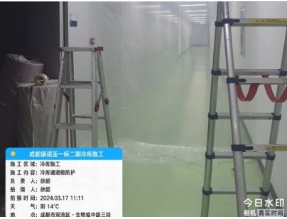 成都康诺亚一桥生物科技公司创新医药冷库建设工程案例
