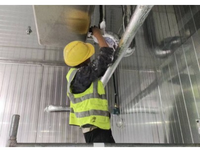 兰州助剂厂3400立方工业防爆冷库建造工程案例