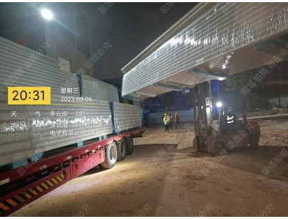 深圳方正微1038立方米电子半导体防爆冷库建造工程案例