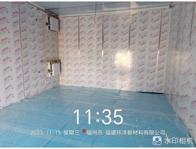 福建环洋新材料105m3化工防爆冷库建造工程案例
