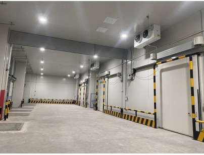 江苏灌南京东35000m3电商物流园冷库建造工程案例