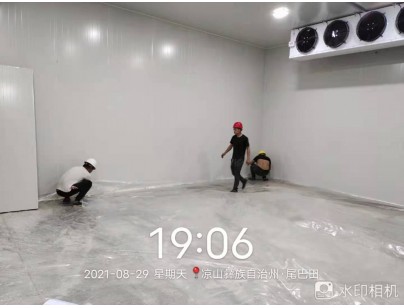 四川桑枝食用菌现代农业园区气调保鲜冷库工程建造案例