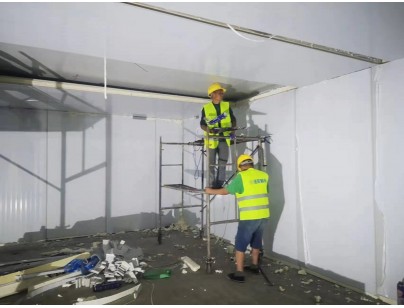 成都天台山制药35000m3综合库房医药冷链控温控湿冷库改造工程