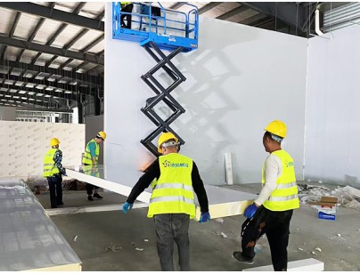 荆州老家味道5000立方米食品冷库解冻库及速冻库建造一体化案例